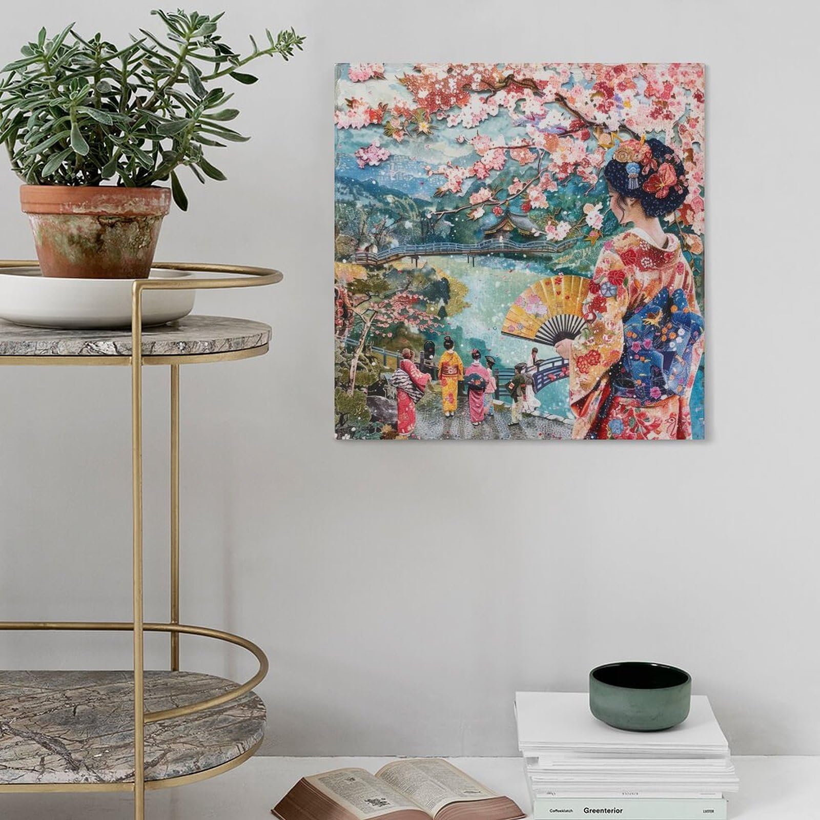 Amazon.co.jp: 令和の浮世絵 和風 絵画 お洒落 かっこいい 江戸 掛け軸