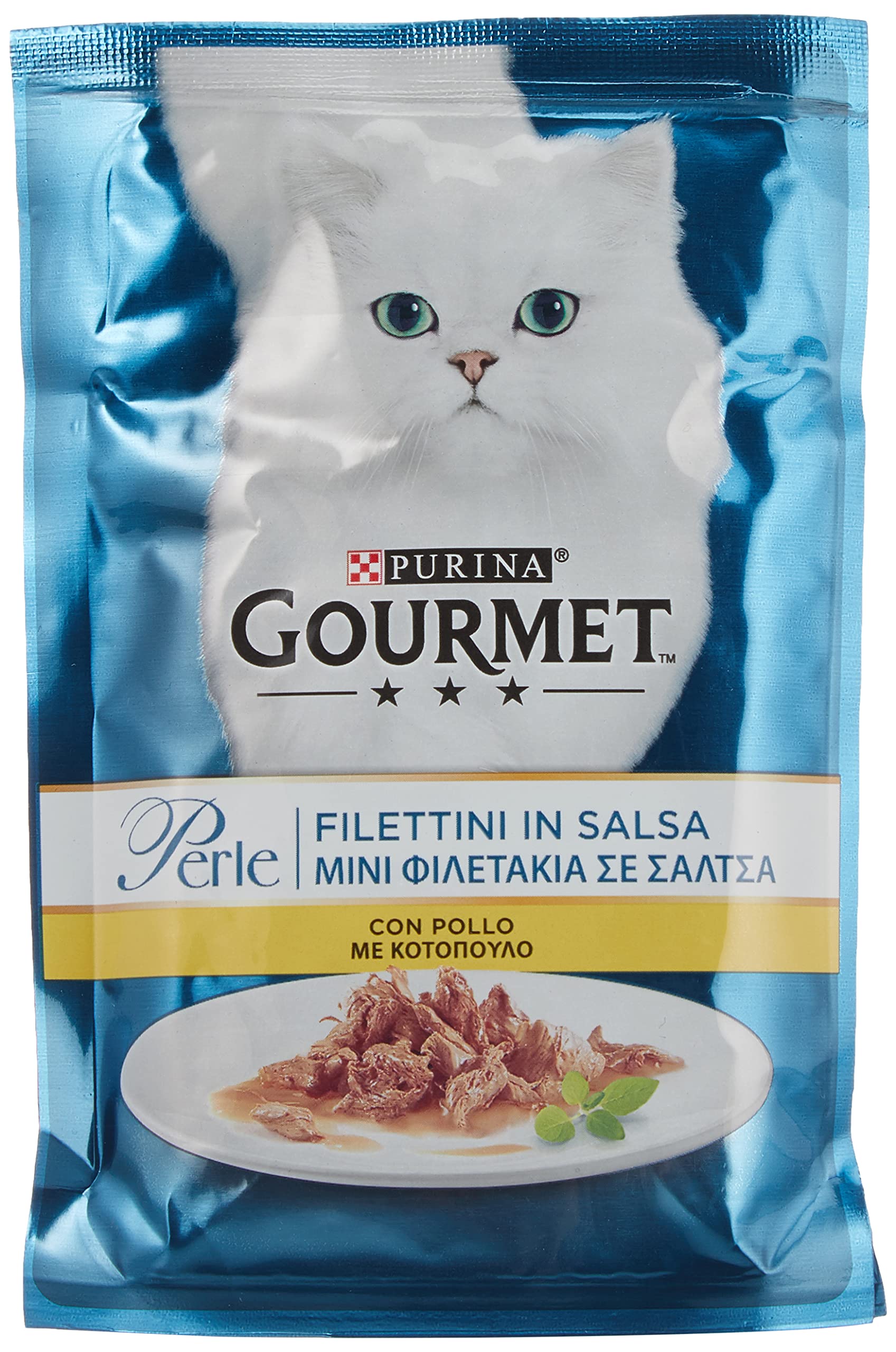 Gourmet Perle filetes de pollo 85 g, 24 Piezas