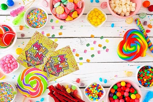 Miniatura 2 de Mini chiclets de chicle en sabores mixtos de frutas, goma de mascar con revestimiento de caramelo crujiente afrutado, golosinas de bufé de dulces,