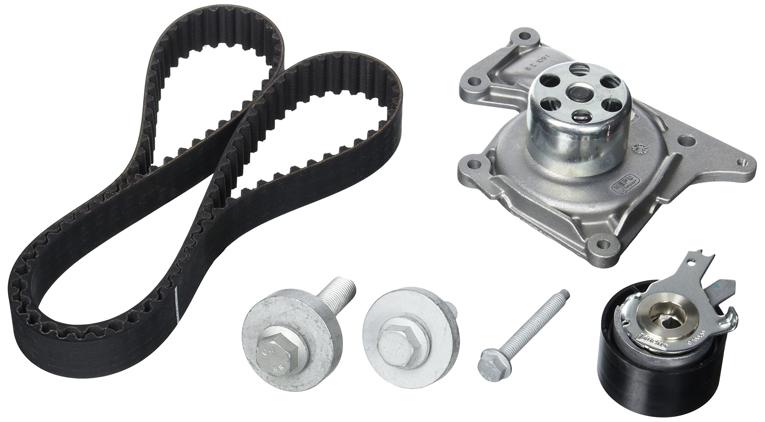 Kit de distribution avec pompe à eau HEPU PK09651 de qualité supérieure - 2
