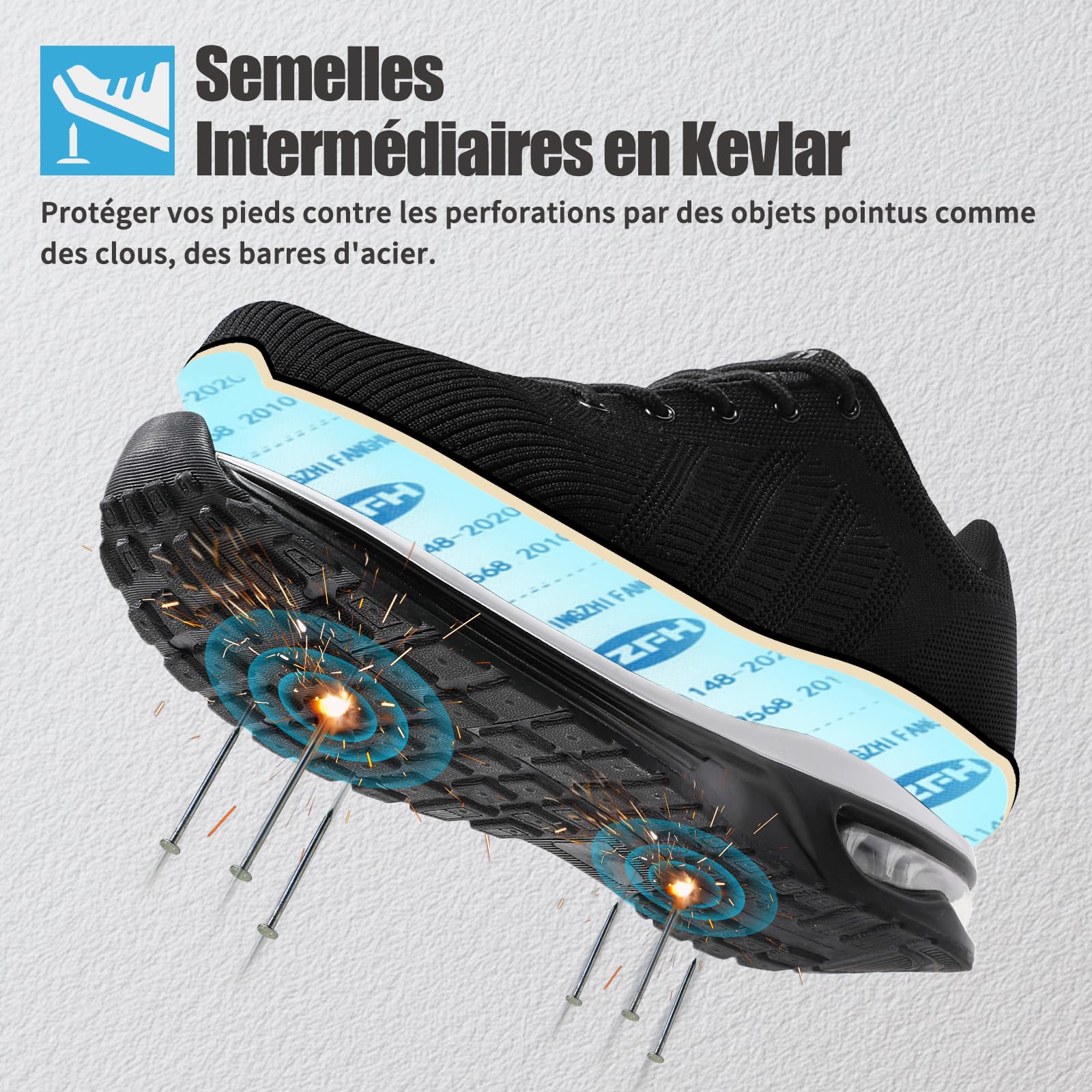 Hombre Mujer Zapatillas Deporte Zapatos Caminar Transpirable Antideslizante Ligero Calzado Comodo