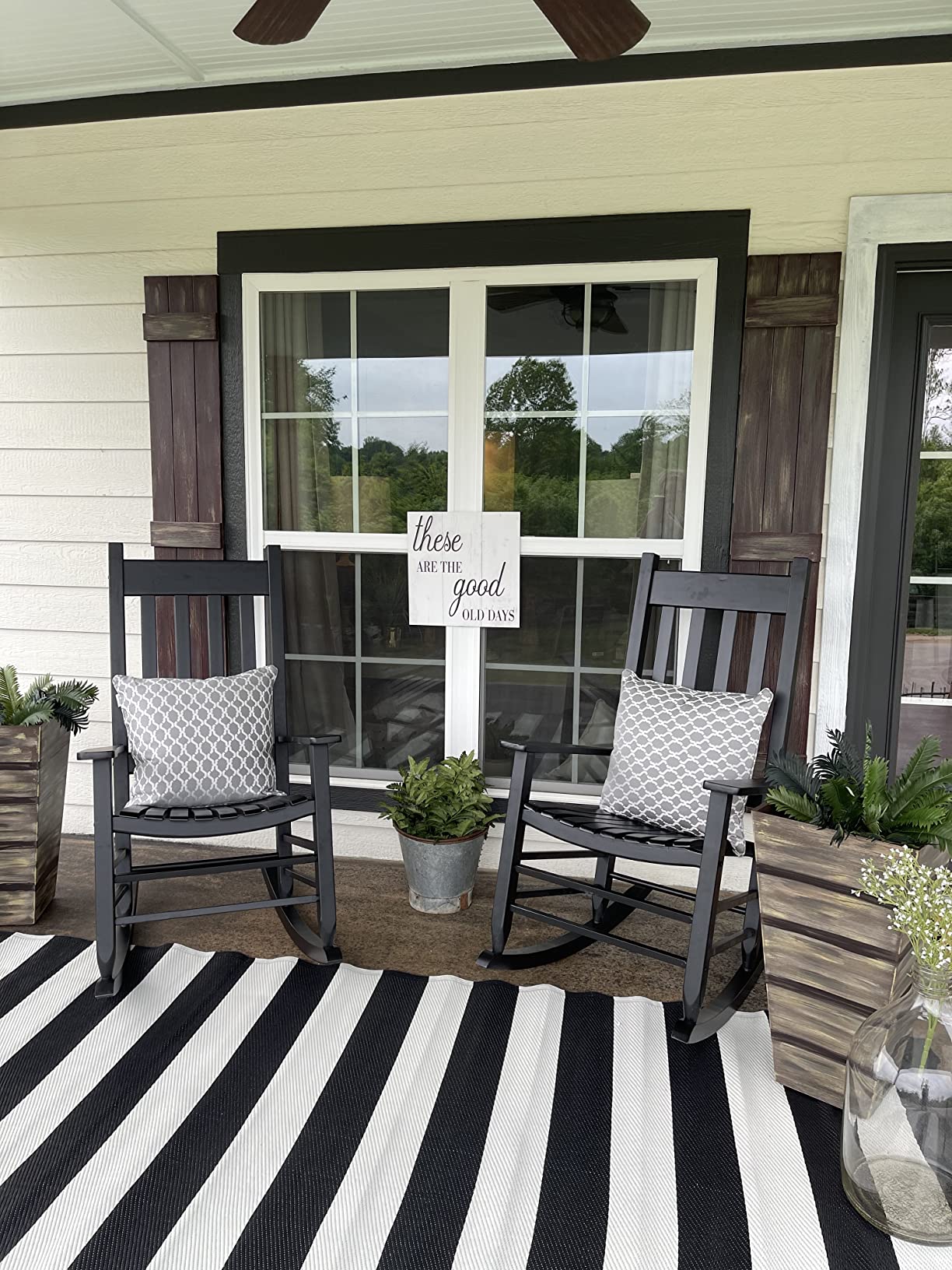 20/mo Finance Pontiac Trail Board & Batten Vinyl Shutters (1 Pair