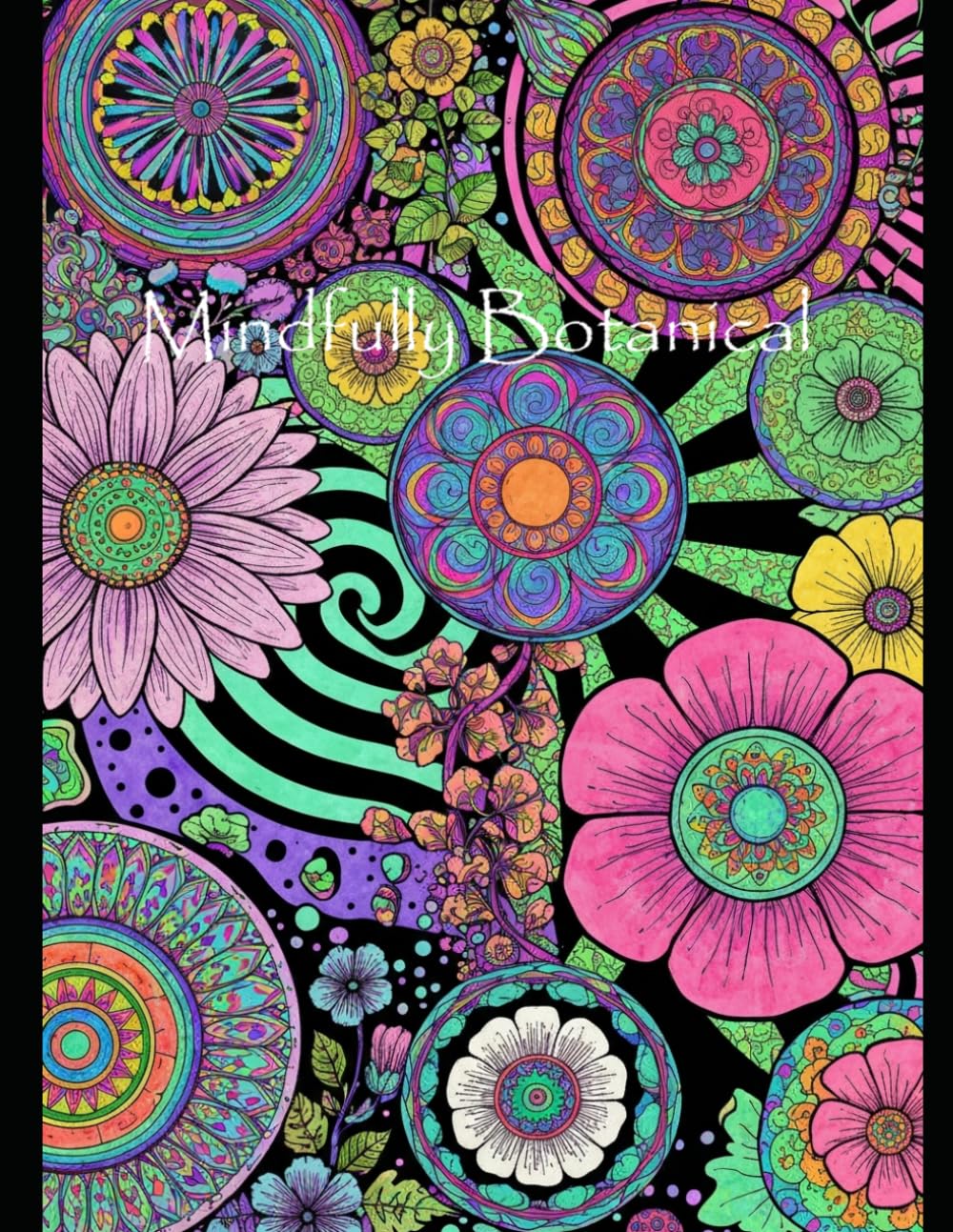 Mindfully - Botanical: An Intricate Adult Coloring Book for Relaxation, Stress Relief & Creative Calm (Mindful adult colouring books)