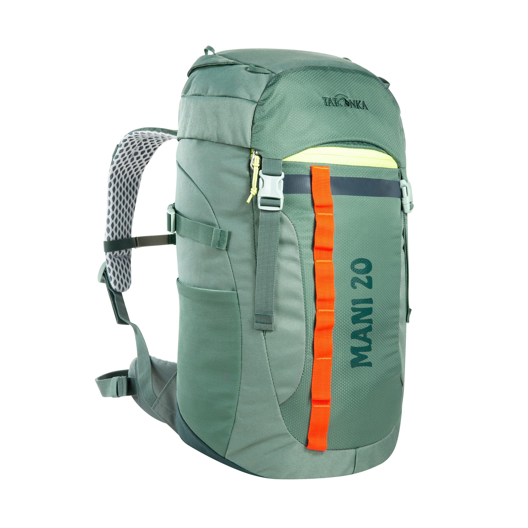Tatonka Kinderrucksack Mani 20L - Rucksack für Mädchen und Jungen ab 10 Jahren - Inklusive Sitzkissen und mit Reflektoren für gute Sichtbarkeit
