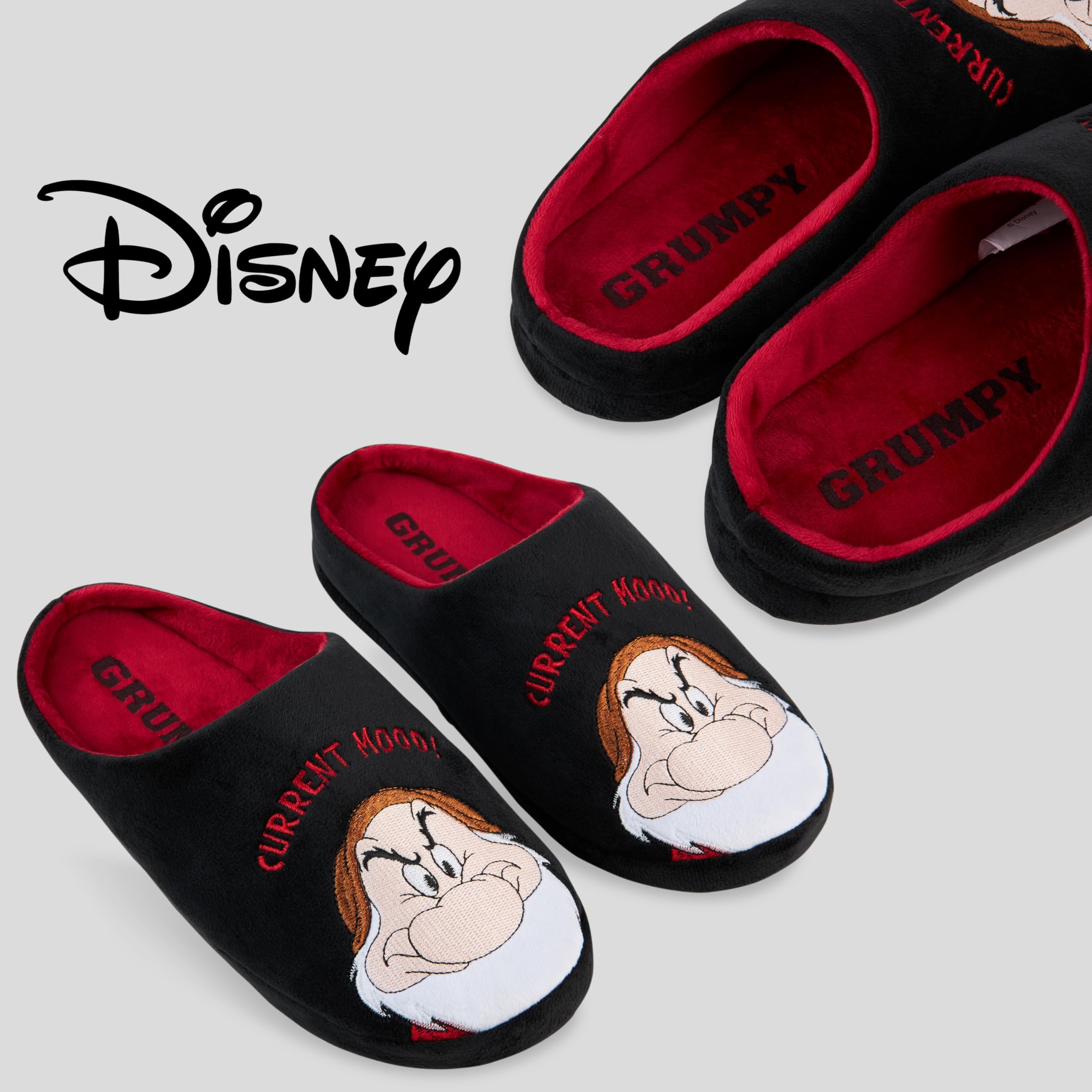 Disney Pantofole Uomo - Ciabatte Uomo Invernali Antiscivolo Divertenti - Slippers Calde da Casa Baby Yoda Gadget Regalo