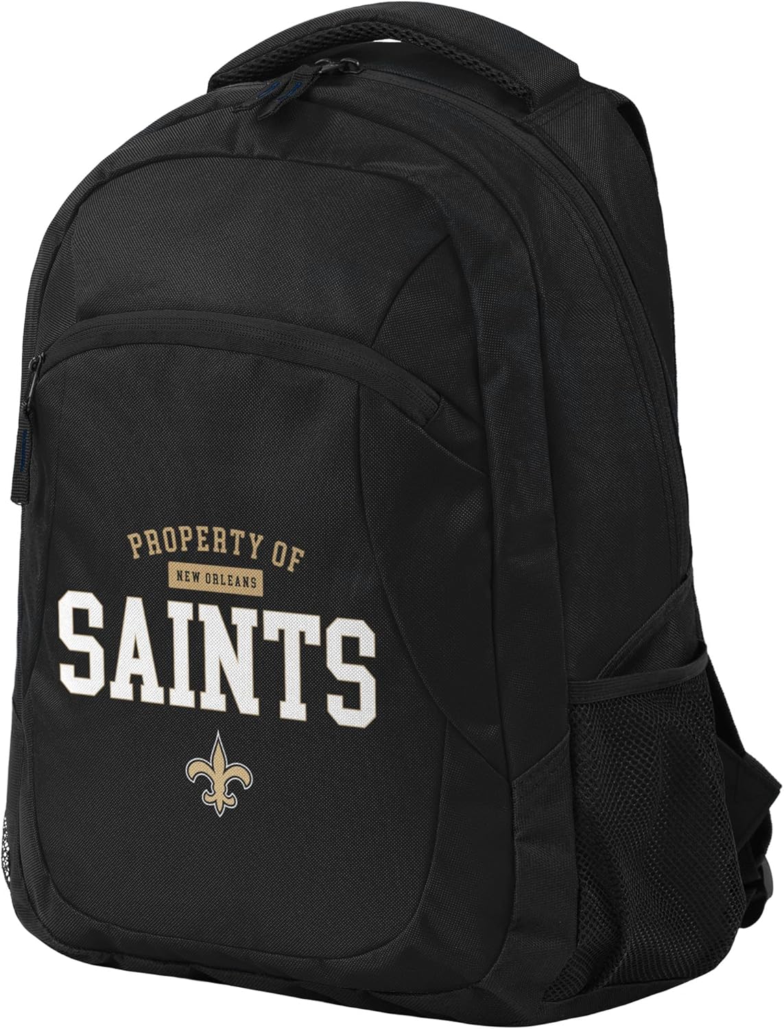 FOCO New Orleans Saints NFL Property Of Action Backpack - Image 2