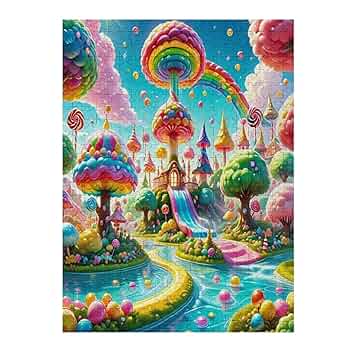ジグソーパズル CANDY LAND Hasbro MB Candy Land 24 Piece Jigsaw Puzzle for sale online