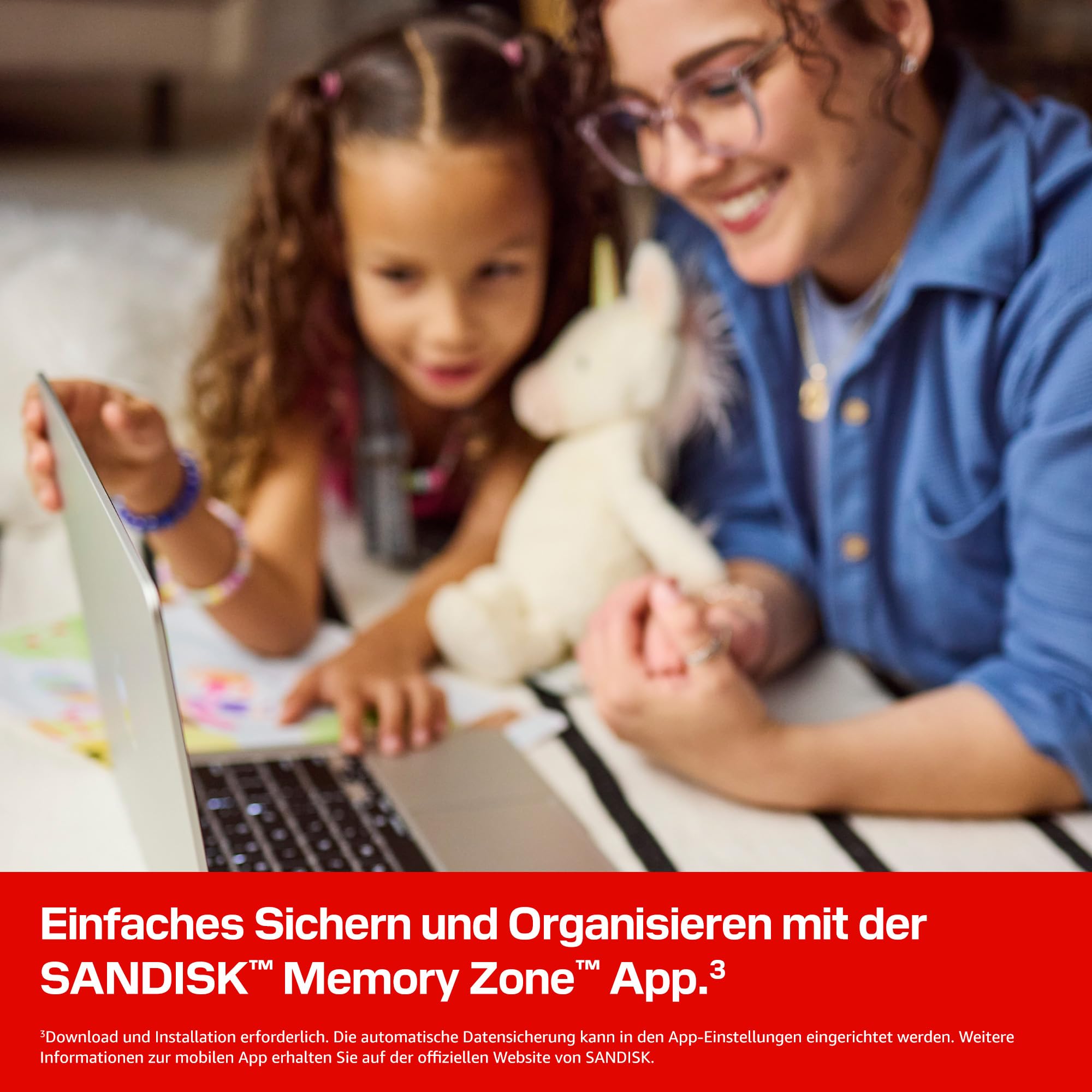 SANDISK Crayola USB-C Flash-Laufwerk 256 GB, Mango Tango (bis zu 300MB/s lesen, USB 3.2 Gen 1, SANDISK app, für Smartphones, Tablets oder Computern mit Anschluss)