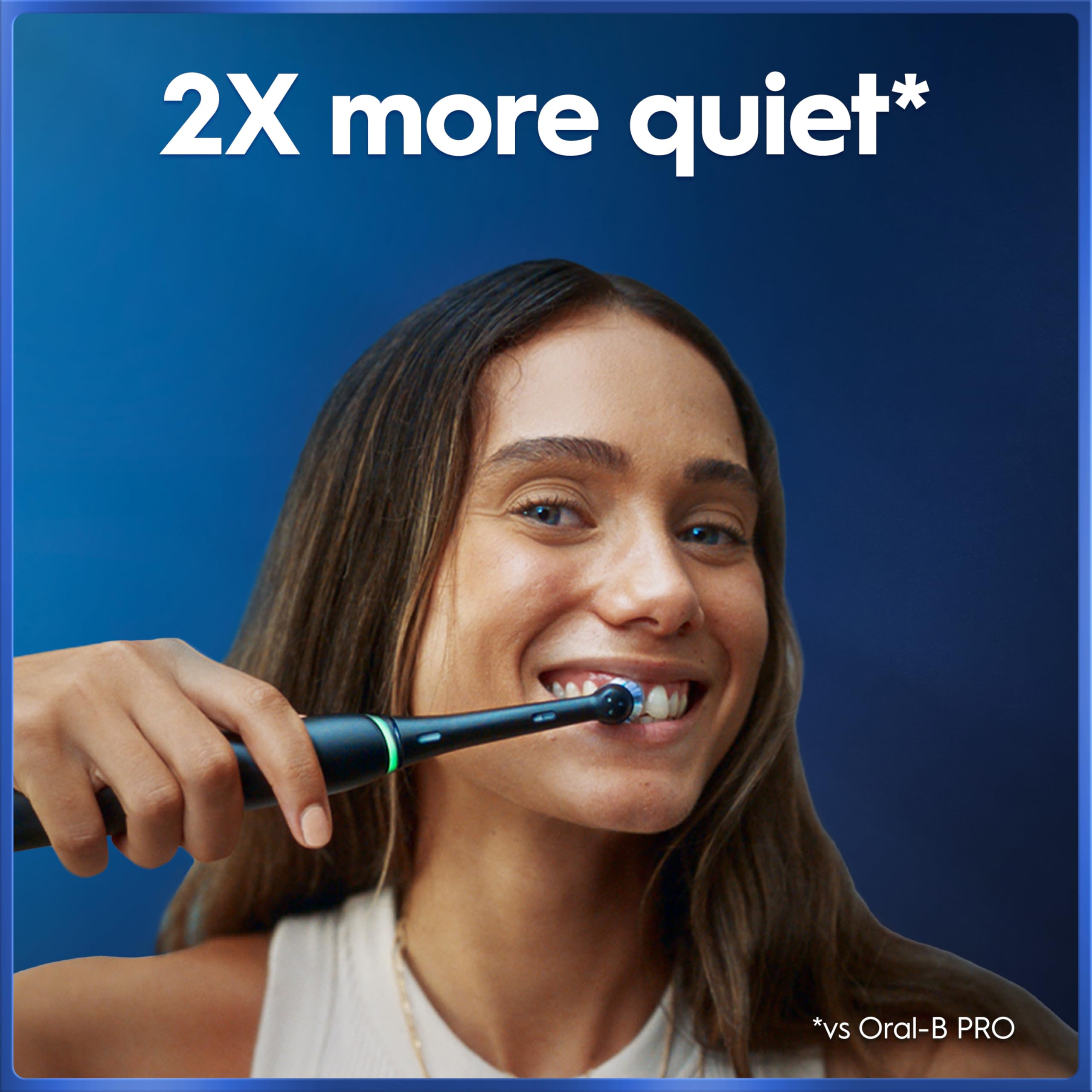 Oral-B iO5 2x Electric Toothbrushes For Adults, 2 Handles, 2 Toothbrush Heads & 1 Travel Case, 5 Modes, Teeth Whitening, UK 2 Pin Plug, Black & Pink — view 10