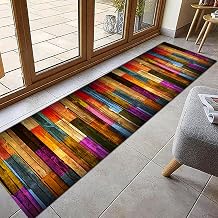 Luyckfrazy Carpet Runners for Hallways Non Slip 2m 250cm 3m 350cm 4m 5m 6m Very Long Hall Runner Narrow Rugs Traditional Striped Kitchen Floor Mat for Stairs Entrance Size 3.9 ft 11.5 ft