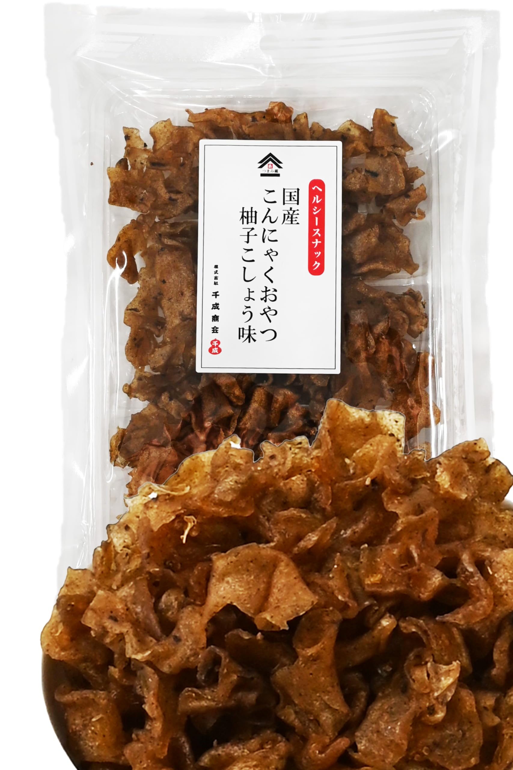 Amazon | [ つまみ蔵 公式 ] 国産 こんにゃくおやつ 柚子胡椒 味90g