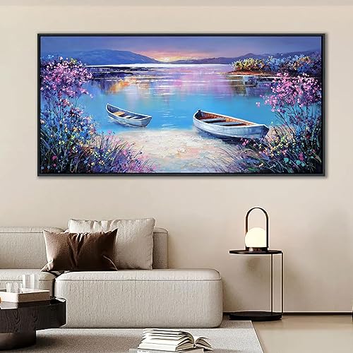 Miniatura 29 de Lienzo decorativo para pared de árbol de abedul, paisaje amarillo, cuadro, decoración de pared para sala de estar, dormitorio grande, decoración de