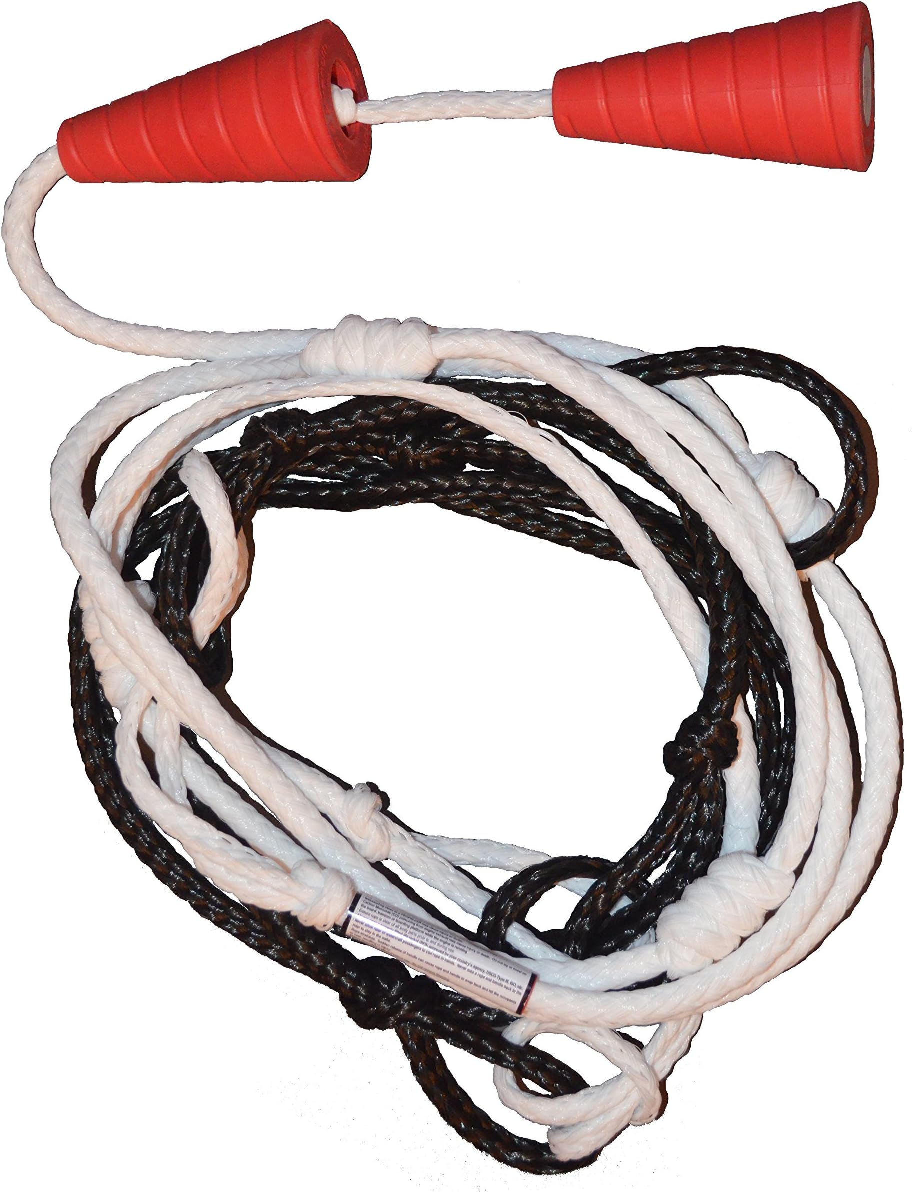 Dynepic SportsRad Rope Wakesurf Rope, Spiral Strength Grip-Lock