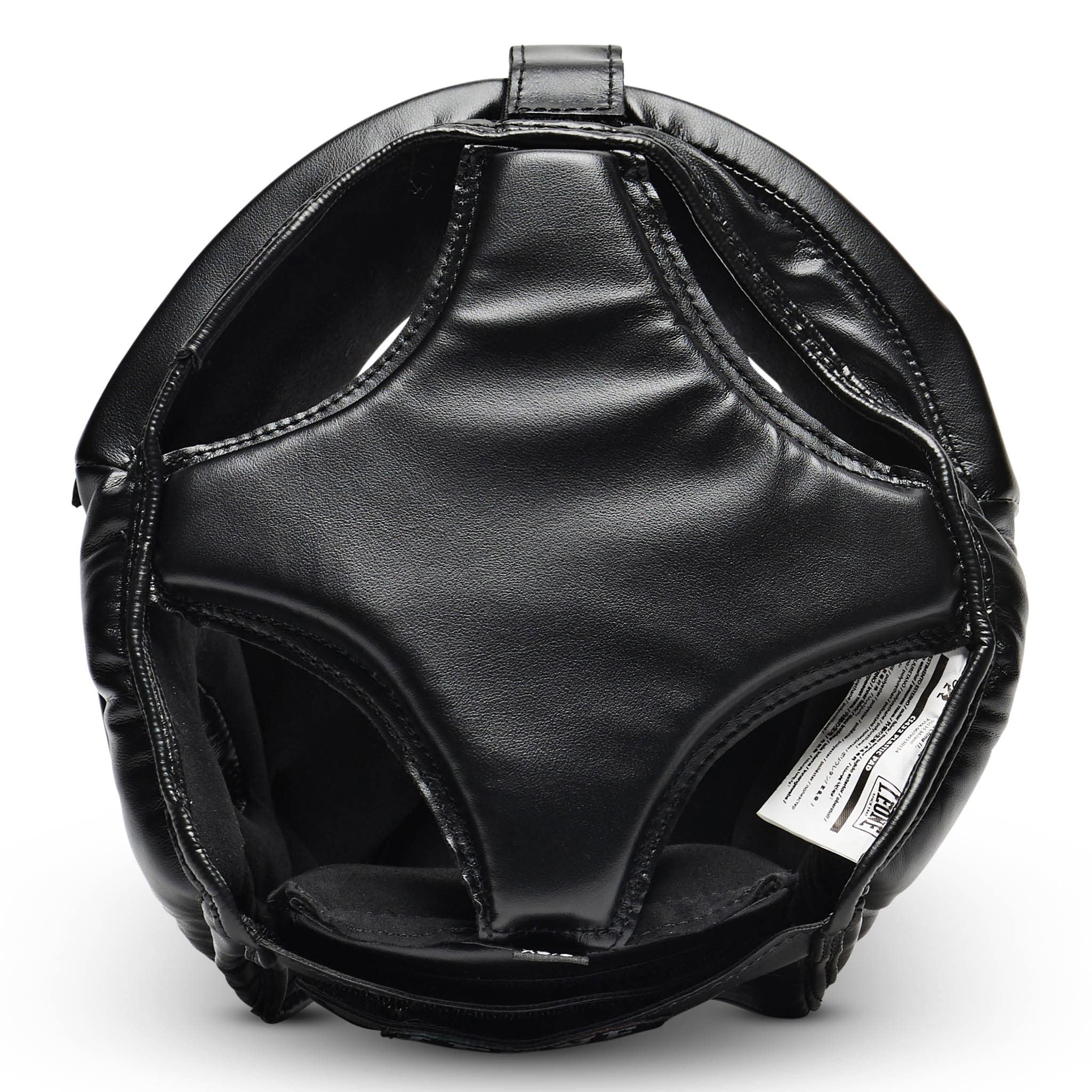 LEONE 1947, Casco Plastic Pad, Unisex – Adulto, Nero, XS/S, CS432