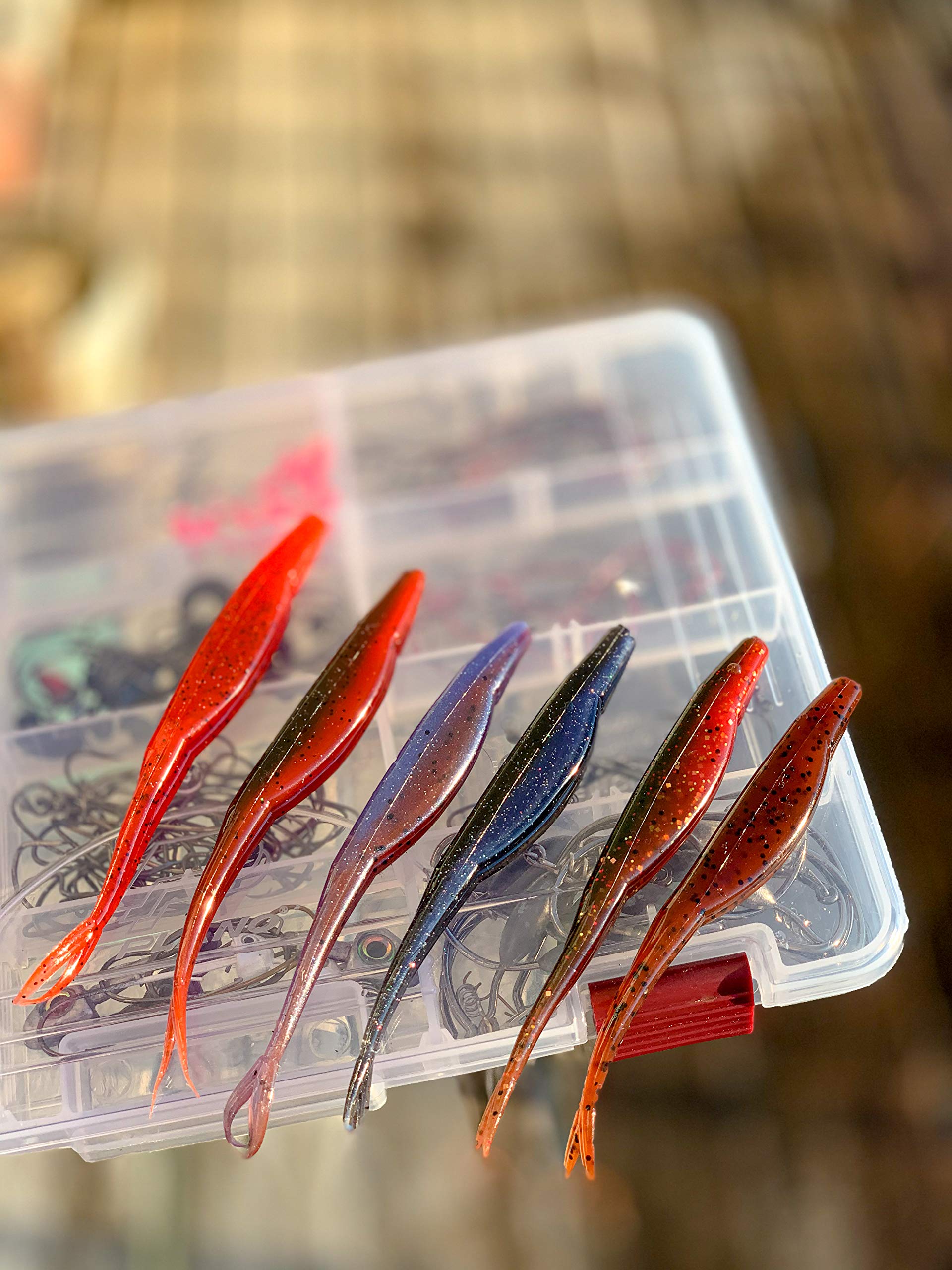 color changing fishing lure with app Smartbaits: Softbaits Fishing_Lure_Soft_Plastic_Worm_480x480.jpg?v=1731405736 5/8 5/9oz Sinking Duo Size:10LB Vehicle fishing rod holder