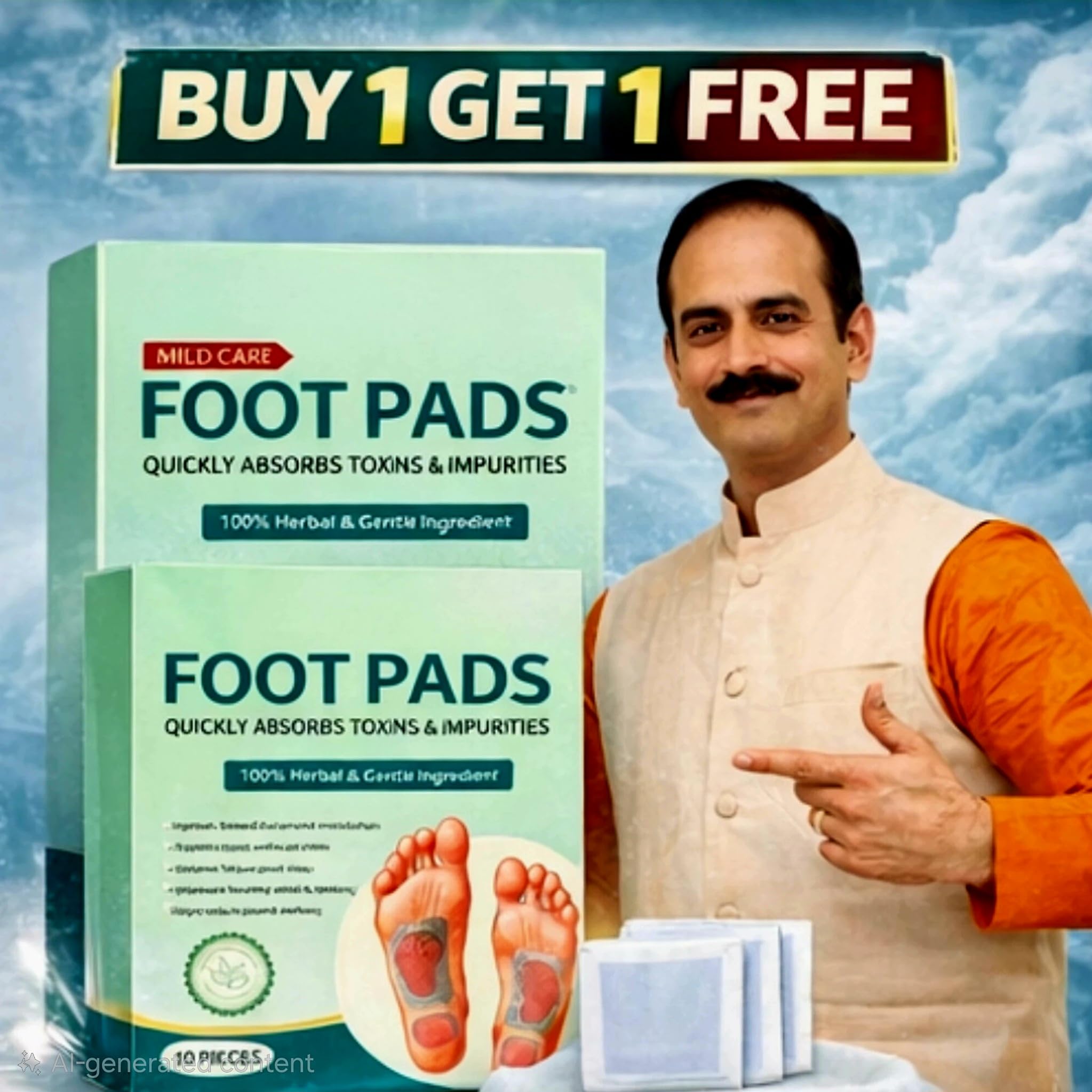 Premium Foot Patch for Detoxification (2 Pack x 20 Patches) Detox Patches For Feet Herbal Detox Foot Patches for Weight Loss & Toxin Removal Foots Patch Pain Relief Stress Relief Sleep Patch for Men/Women PL_13-picture-32