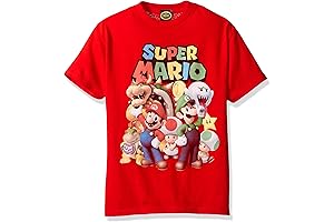 Super Mario Groupage T-Shirt (Boys)
