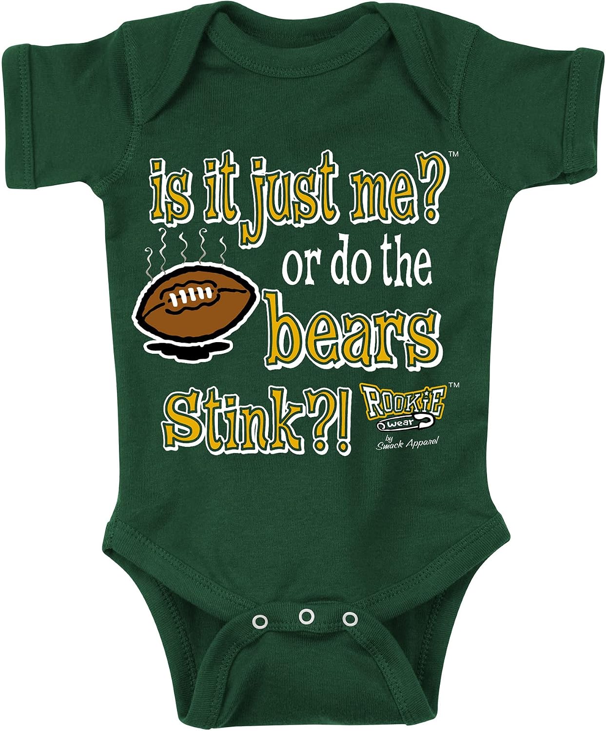 is It Just Me?! (Anti-Chicago) Baby Apparel for Green Bay Football Fans (NB-7T)