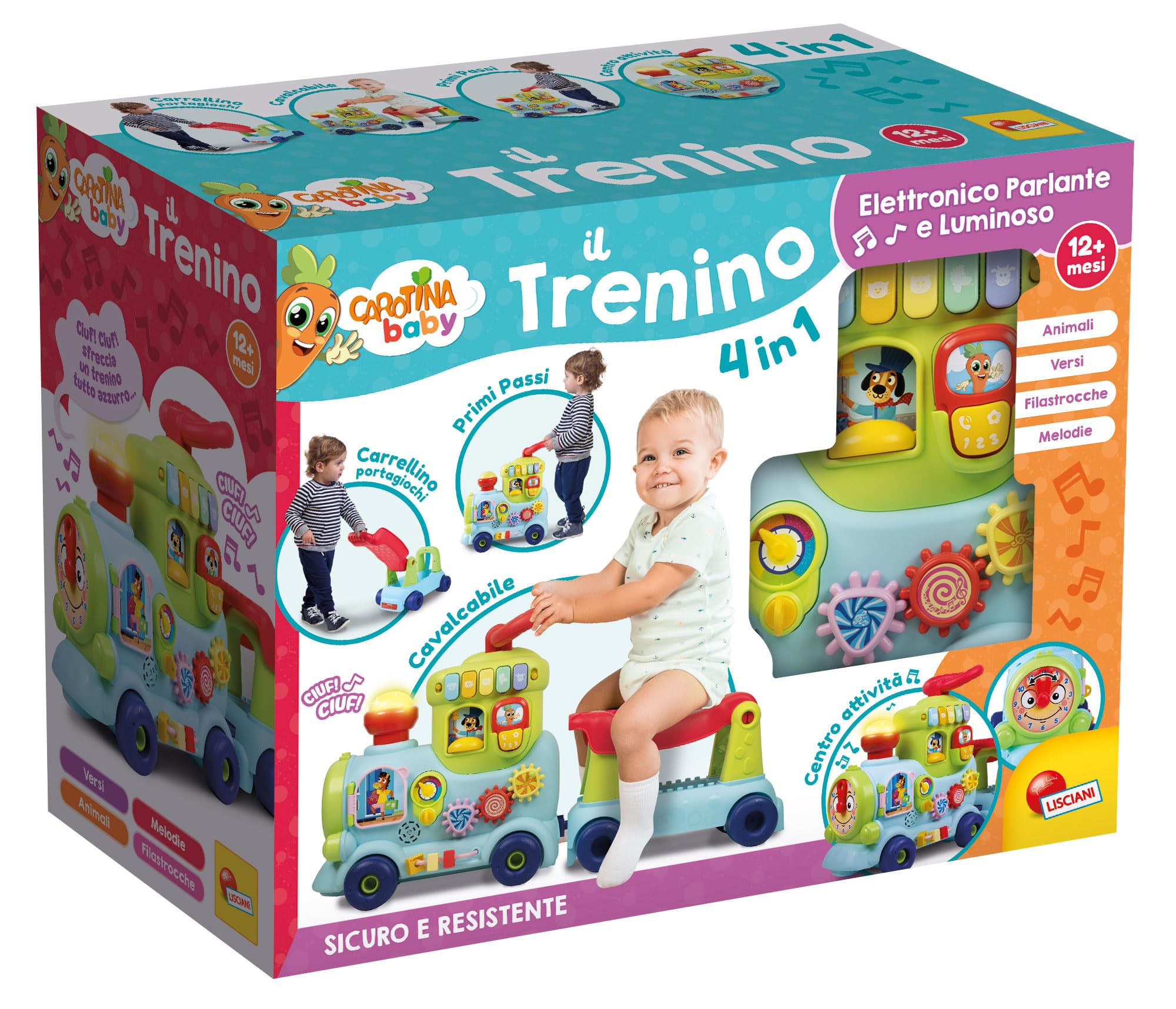 Lisciani Gry - Karotina Baby Pociąg Igrzysk, 113699