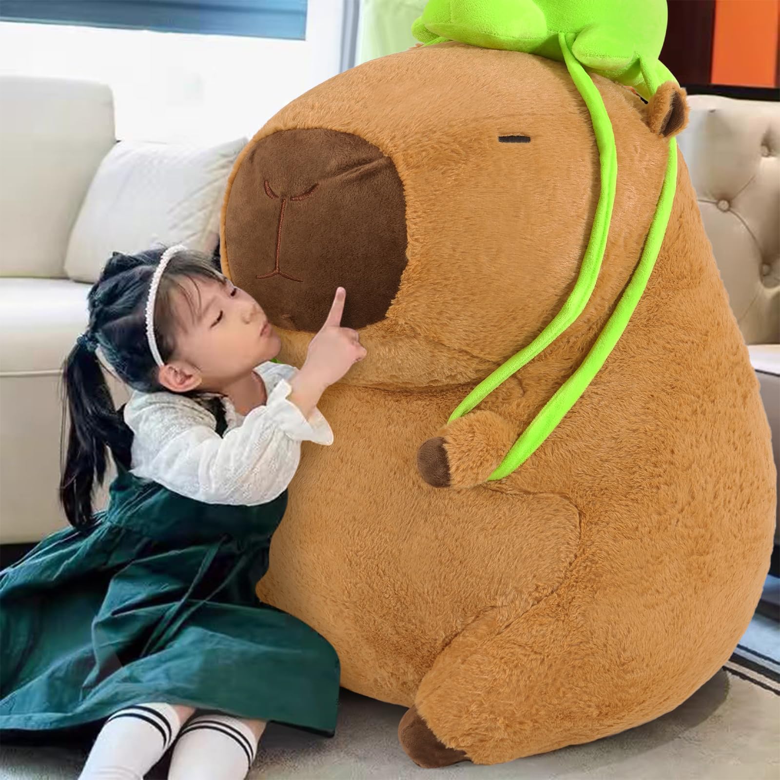 Amazon.co.jp: Ditucu ジャイアントカピバラぬいぐるみ 亀の
