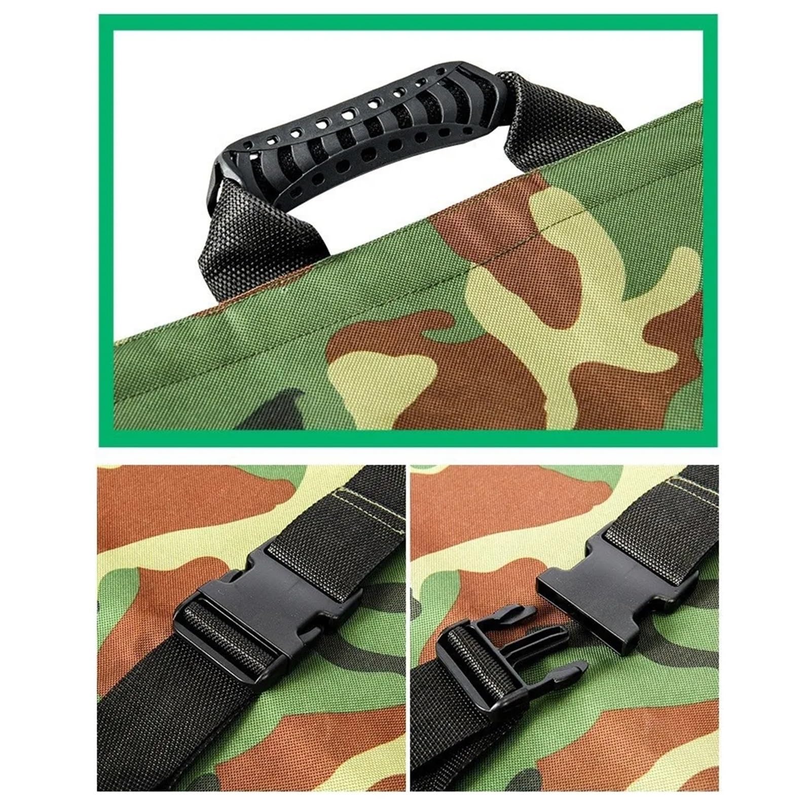 Brancard Souple Pliable Imperméable Civière souple pliable en tissu simple, civière de sauvetage d'urgence montagne pour sauvetage urgence hôpital ambulance sport