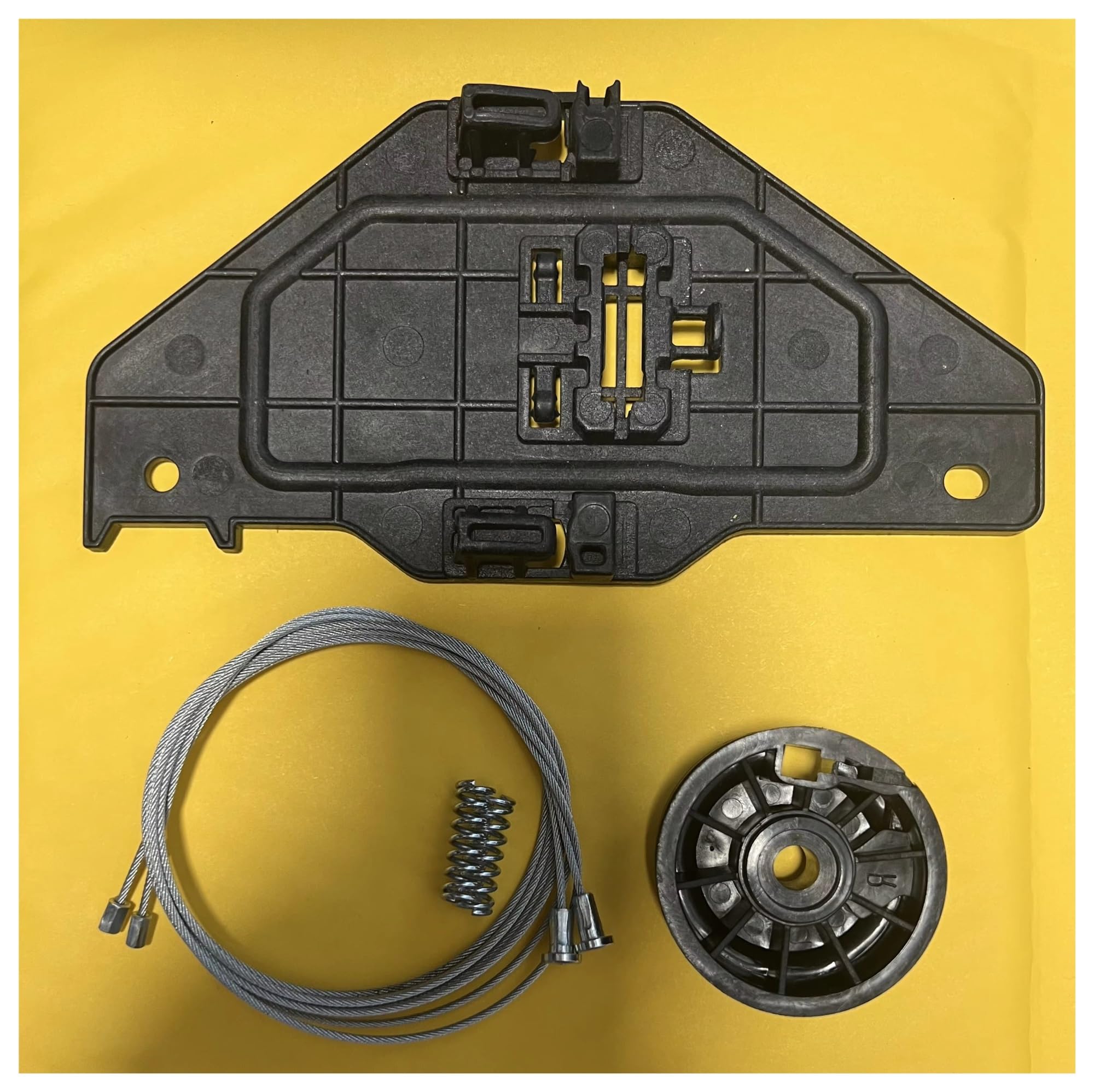 Hhfksci Power Window Regulator for Citroen C3 MK2 5 Door 2010 2011 2012 2013 Window Regulator Repair Kit Set Front Right 402216E