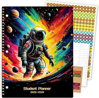 Student Planner 2025-2026 - School Planner 2025-2026 July 2025 - June 2026, Student Planners Academic Year, 8.5" x 11", Monthly and Weekly School Planners