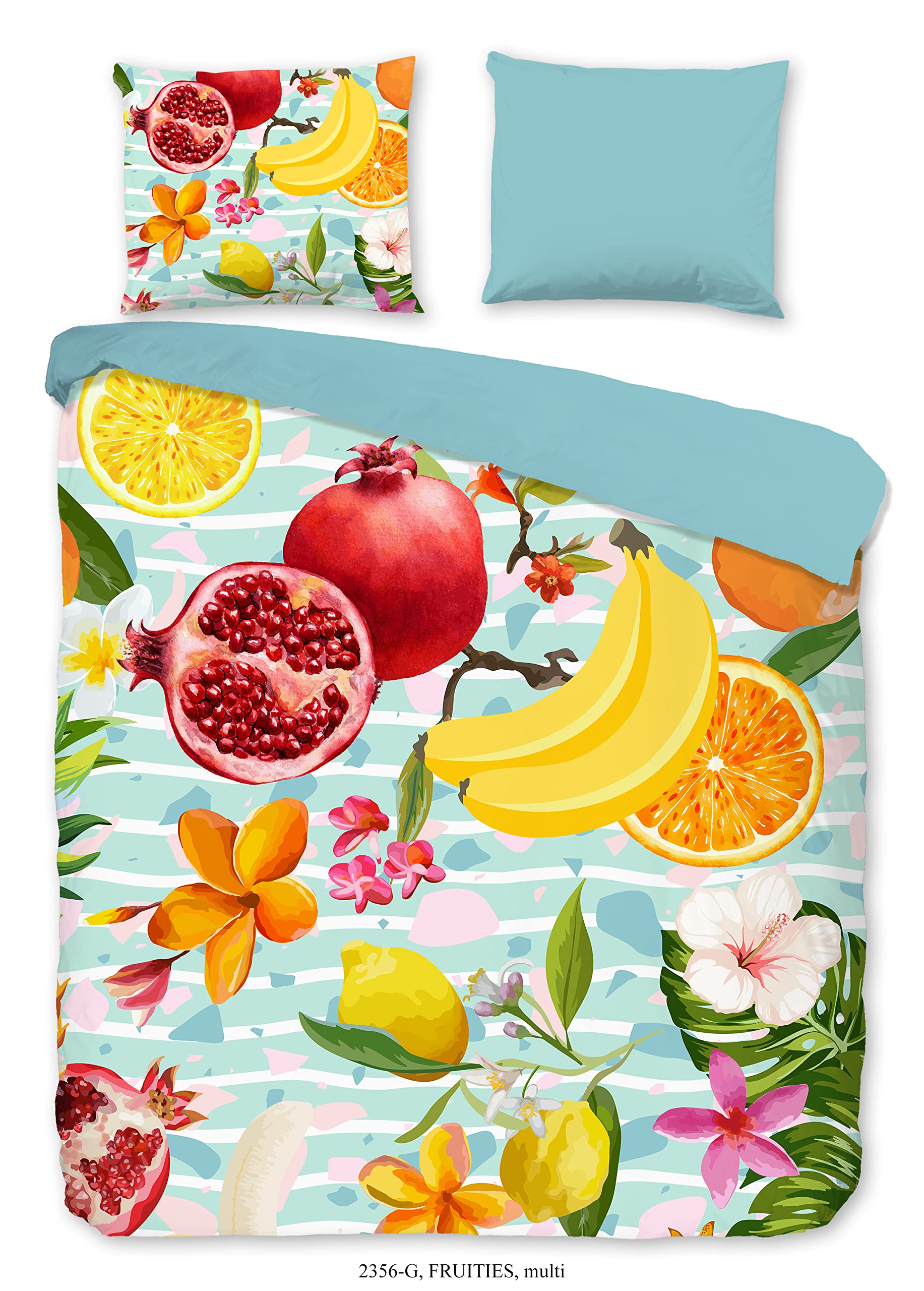 1-Person Duvet Cover 140 x 220 cm nr:2356 Multi-Coloured