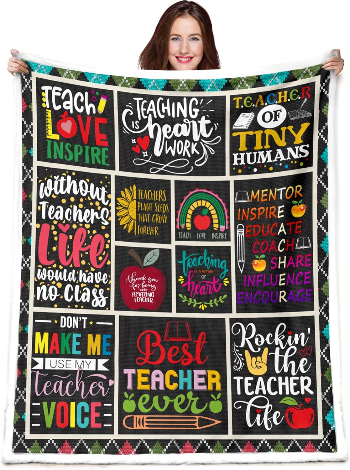 Teacher Blanket Gifts for Teachers,Teacher Appreciation