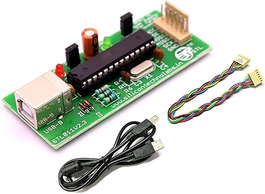 Silicon TechnoLabs ATMEL 8051 AVR USB ISP Programmer Support AT89S51, AT89S52, AT89Sxx, ATMEL ATmega, ATtiny Microcontrollers