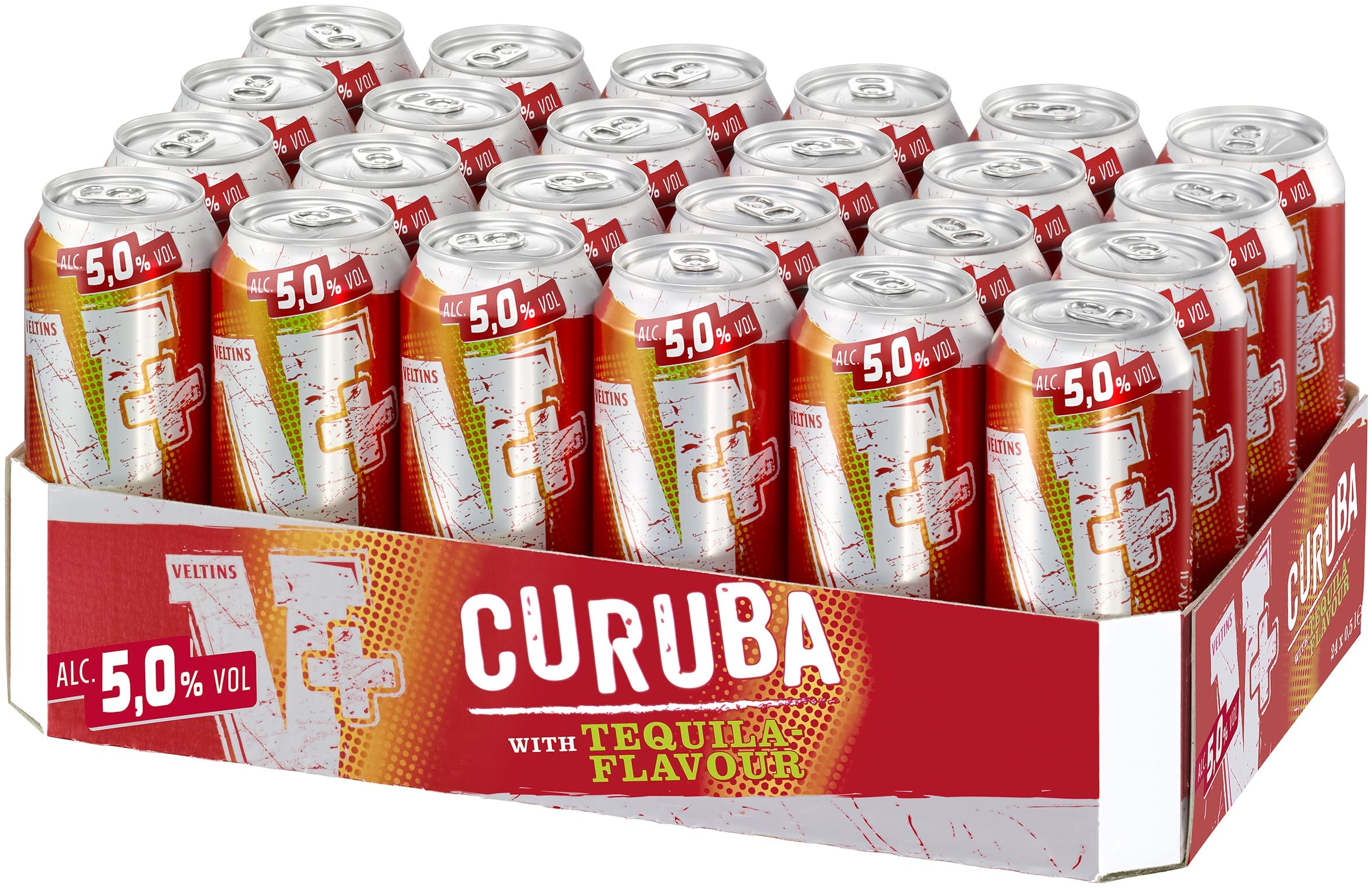 V+ Curuba Biermischgetränk, EINWEG (24 x 0.5 l Dose) & V+ Berry-X Biermischgetränk, EINWEG (24 x 0.5 l Dose)
