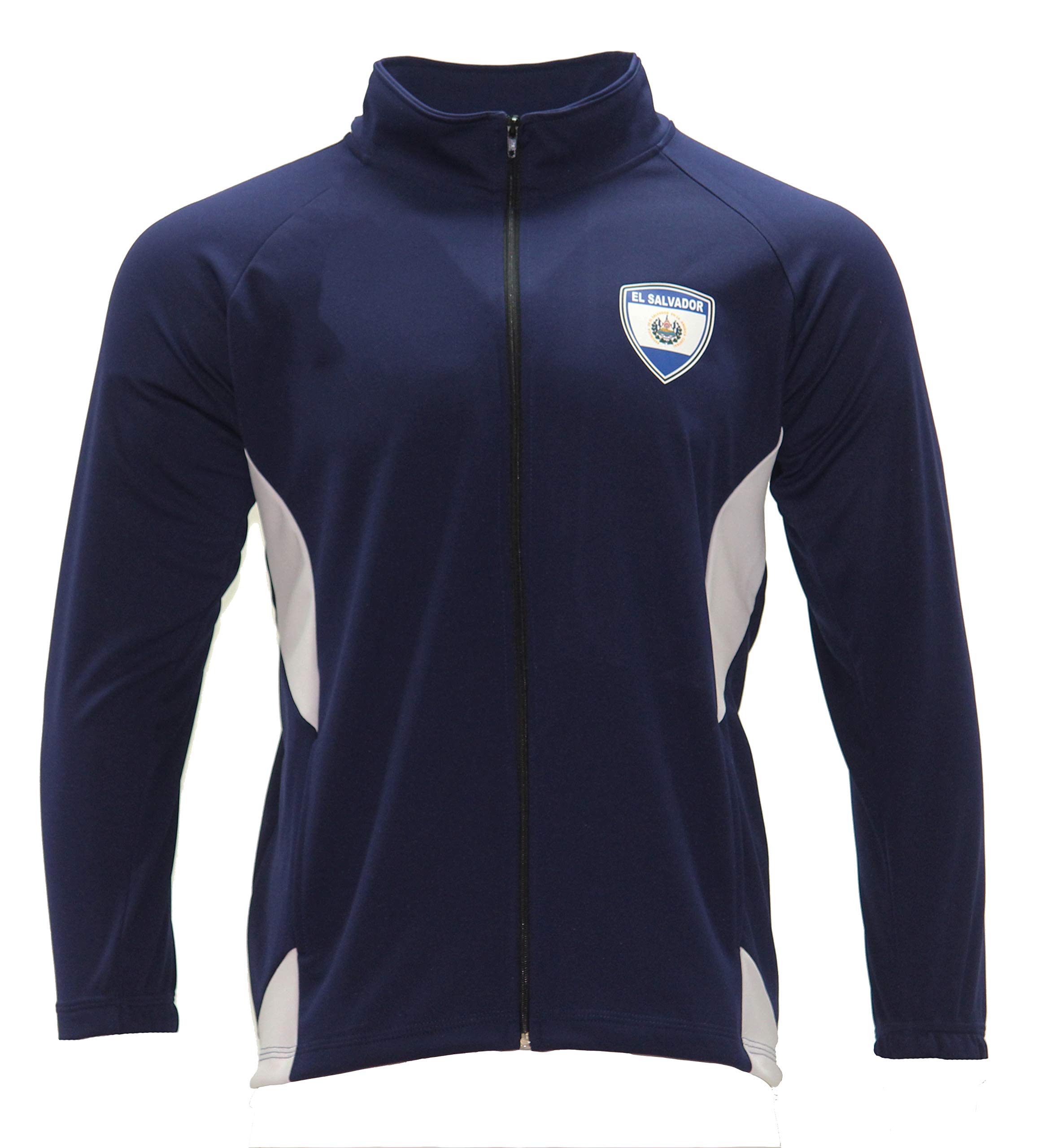 arza Men's Track Jacket El Salvador Color Navy Blue/White-picture-14