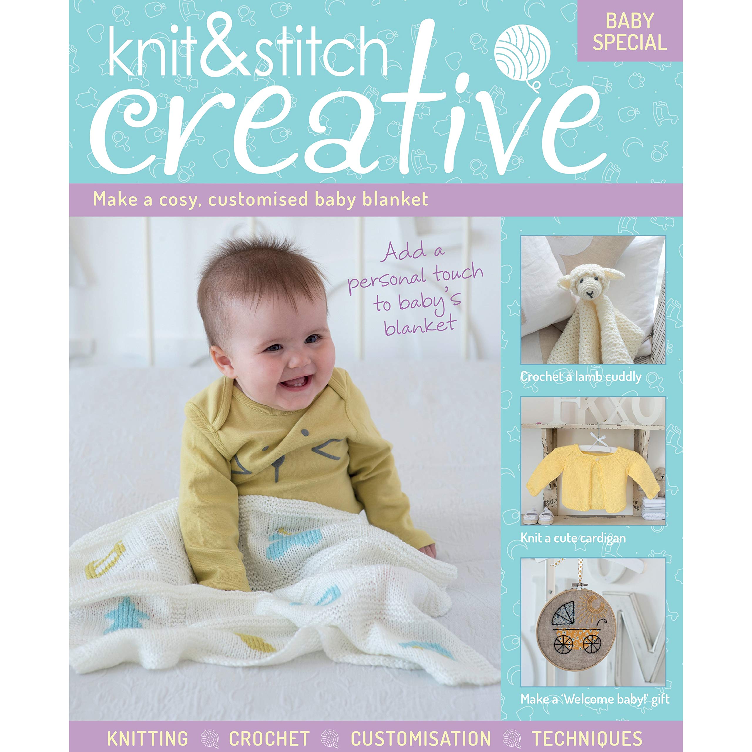 Eaglemoss Collections Knit & Stitch Creative - Sp005 Baby Special Customised Baby Blanket