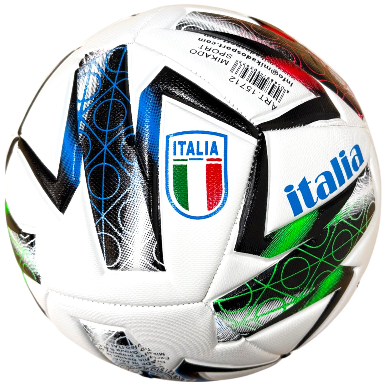 Mikado Sport Tricolore Fußball - Italienischer Ball Für Training & Spiel