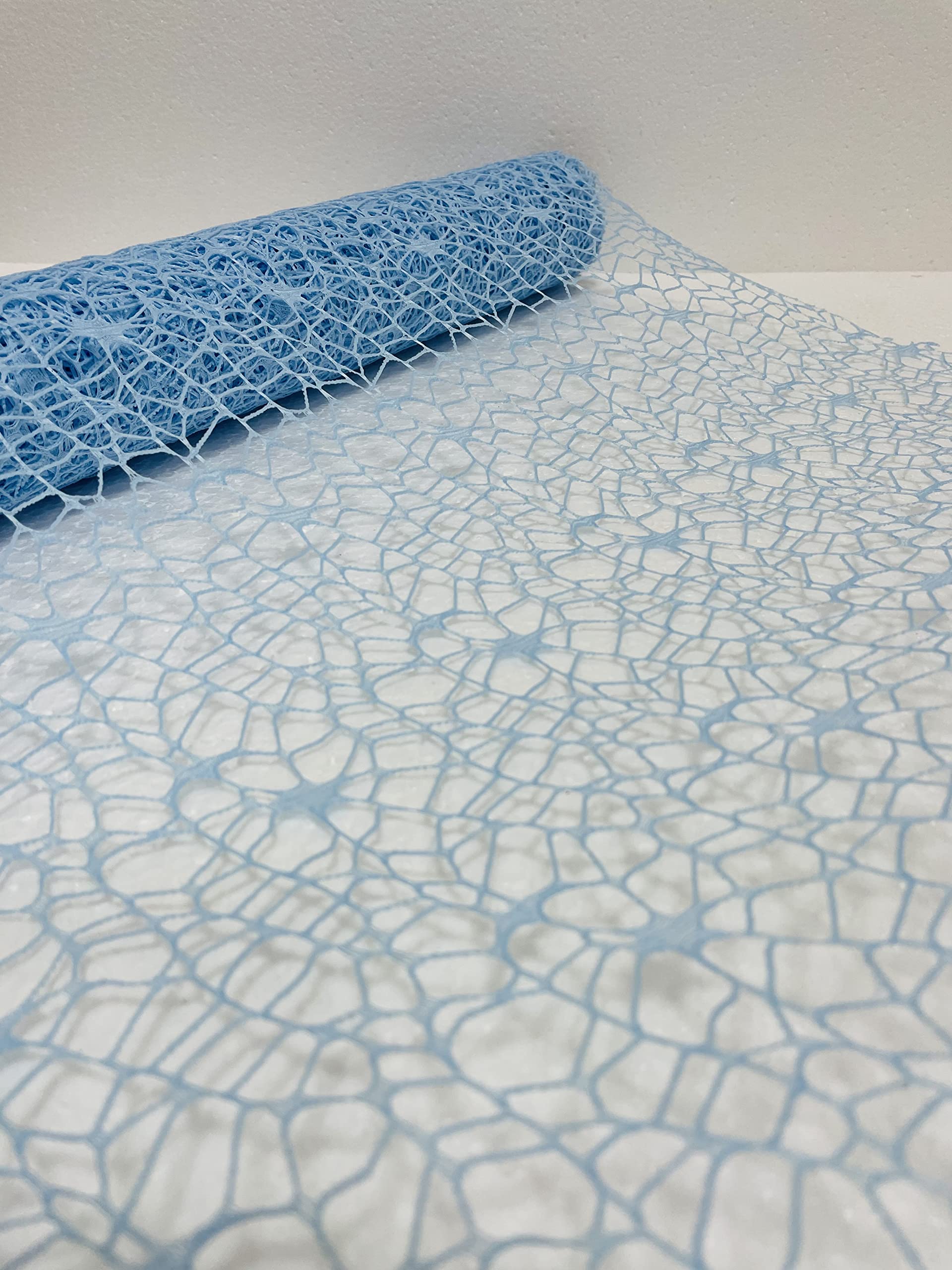 Rete Spider In Polycotton Bianco - 50cm X 5 Yards Per Decorazioni Floreali E Bomboniere - Foto 10