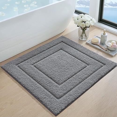 Miniatura 18 de DEXI - Alfombra de baño antideslizante, absorbente, de alta calidad, lavable a máquina, cómoda alfombra para cuarto de baño