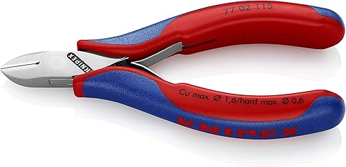 KNIPEX - 77 02 115 Herramientas - Cortadores diagonales para electrónica, multicomponente (7702115)