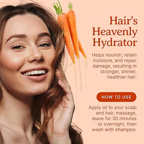 Miniatura 6 de Bella Terra Oils Aceite puro de semilla de zanahoria, 4 onzas, rico en vitaminas, rejuvenecedor, hidratante, perfecto para cabello y piel