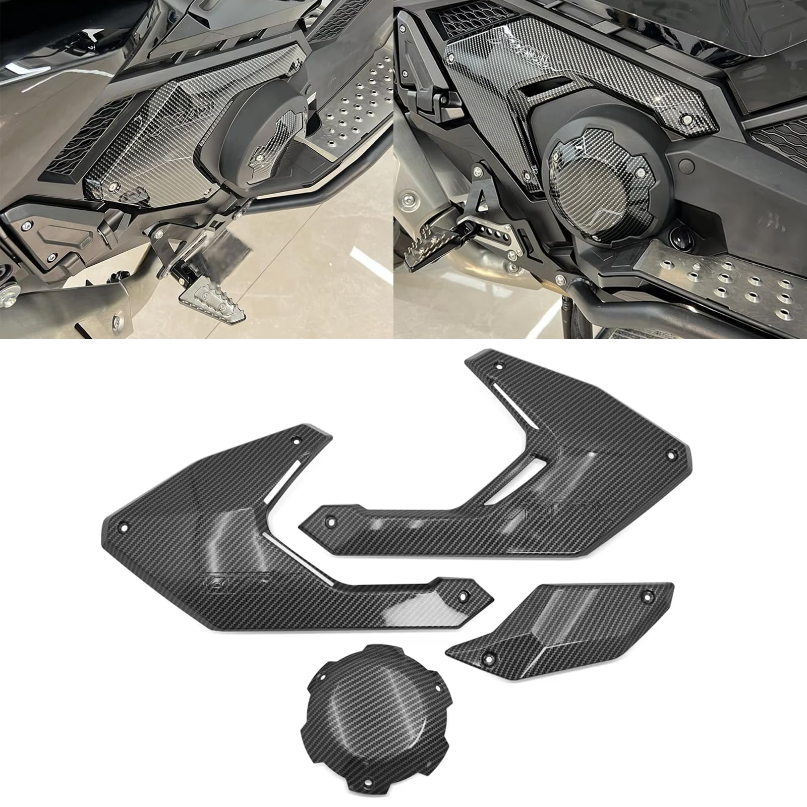 FOR X-ADV 750 XADV750 xadv750 2026 2025 2024-2021 Accessori Nuovo pannello laterale Telaio di copertura Frost Protezione motore Isolamento termico Copertura decorativa Pannello laterale