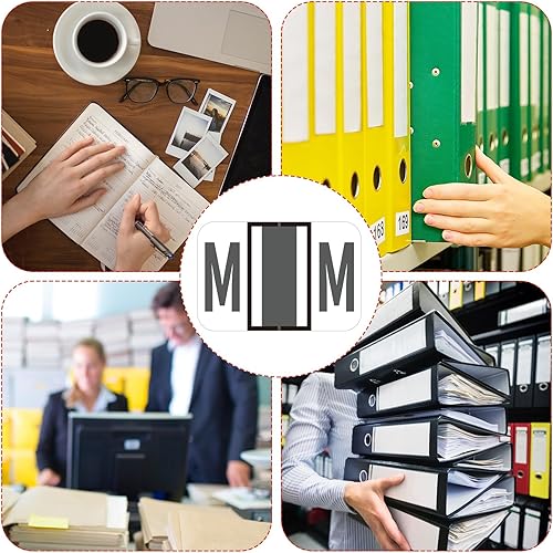 Miniatura 7 de 240 etiquetas para carpetas de archivos, 1 x 1-12 pulgadas, etiquetas rectangulares del alfabeto, autoadhesivas, compatibles con Smead BCCRBCCSTPAM