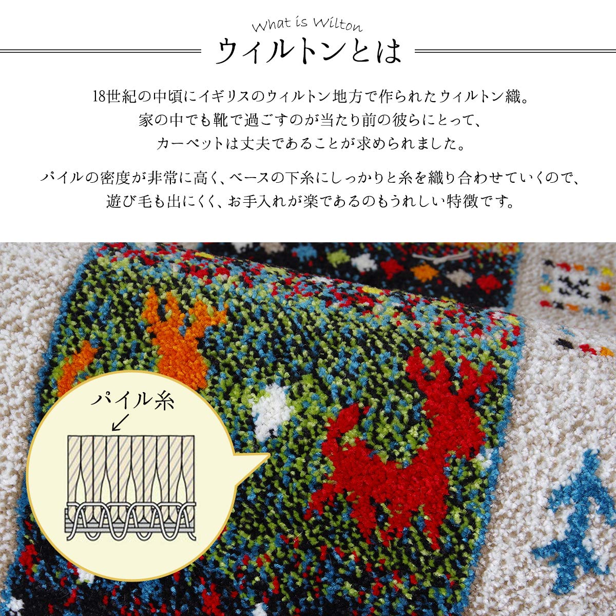 Amazon｜玄関マット 室内 ラグマット イビサ レッド 約60×90cm