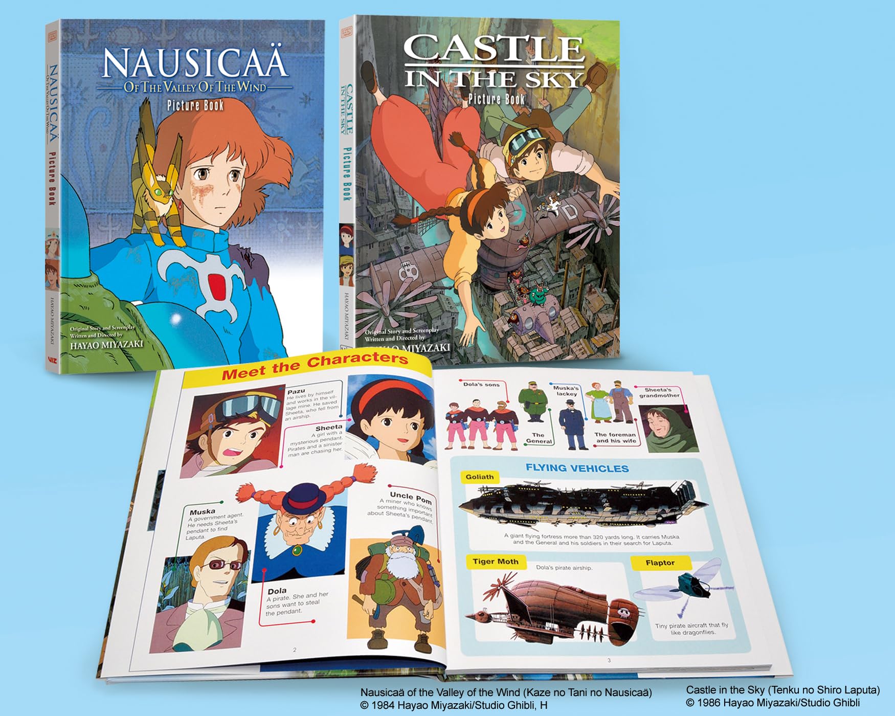 Amazon.co.jp: 英語版 アニメ絵本(「風の谷のナウシカ」ほか) (全2) : 本