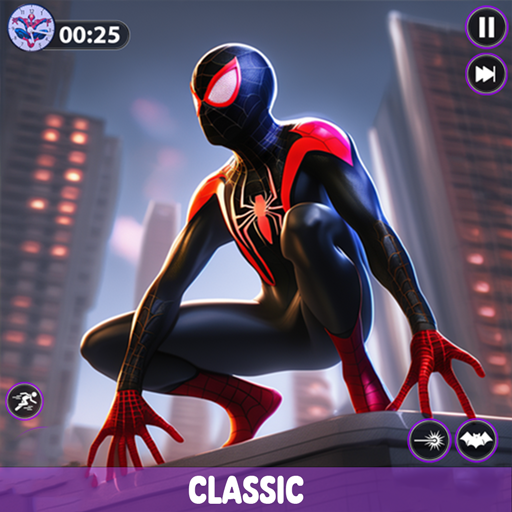 Fliegender Open-World-Seilheldenkämpfer: Seilheldenspiel