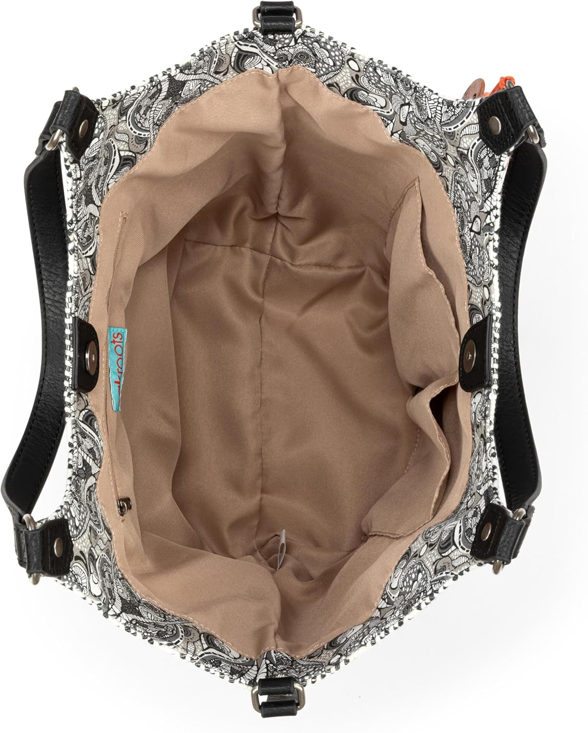 Sakroots The Sak Roma Shopper Shoulder Bag Large Purse & Tote Bag with Double Straps & Zipper Pockets for Everyday & Travel
