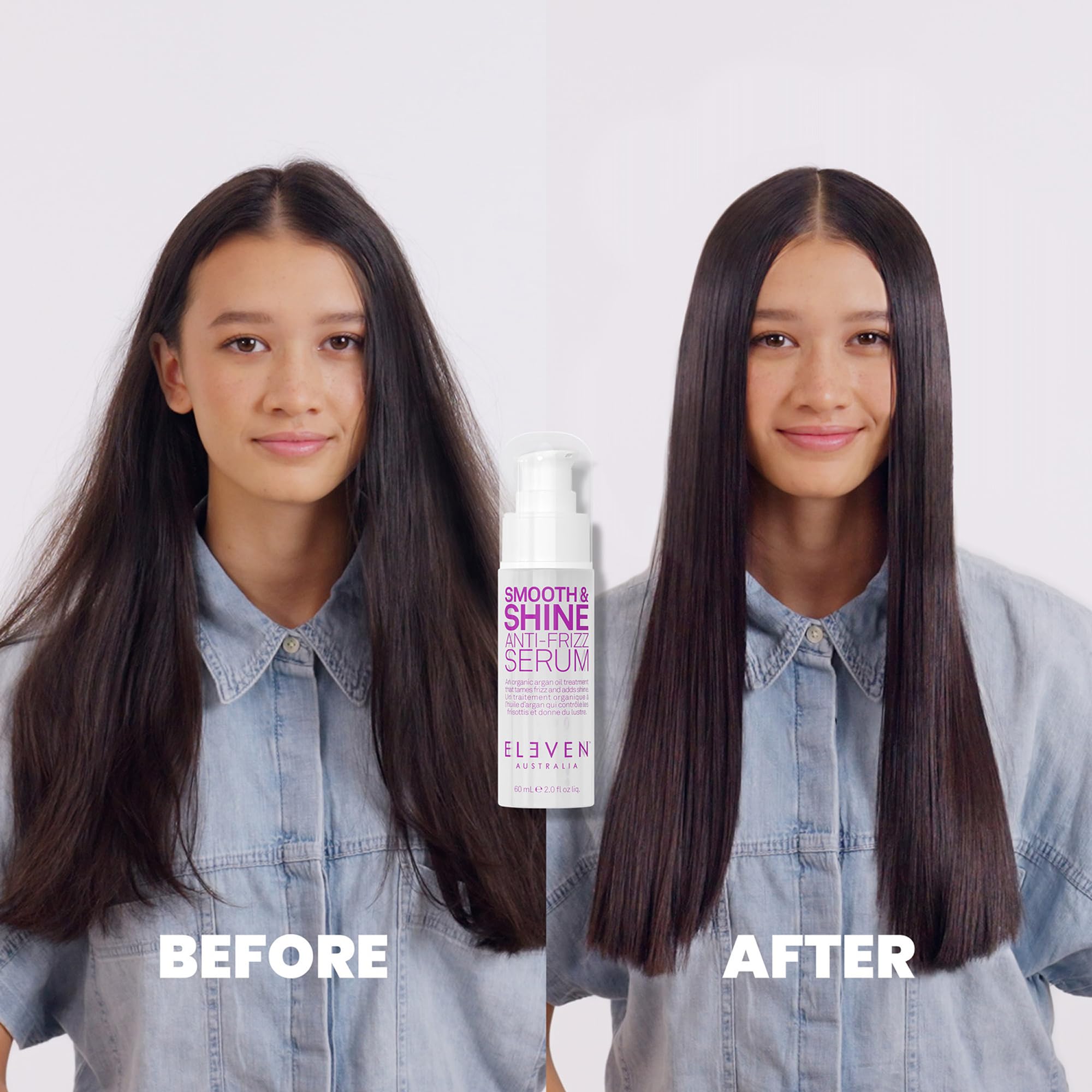 ELEVEN AUSTRALIA Smooth & Shine Anti-Frizz Serum, 2 fl oz