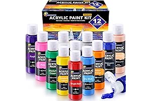 ESSENSON Acrylic Paint Set - Premium Acrylic Paints for Canvas Painting, Art...