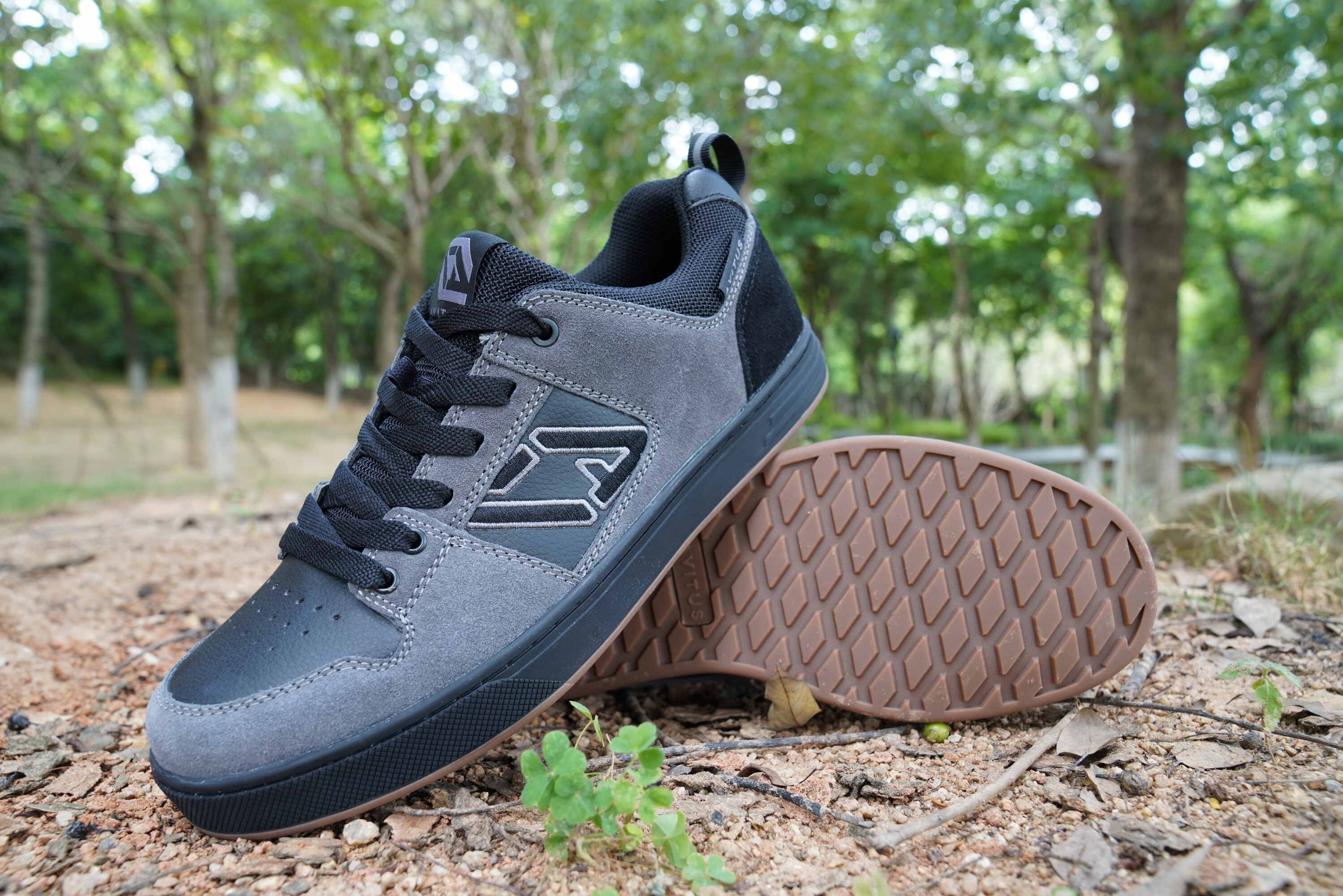 Chaussures VTT Homme Avitus – Pointure 41, Pedal Plates, BMX, Lacets + Sangle
