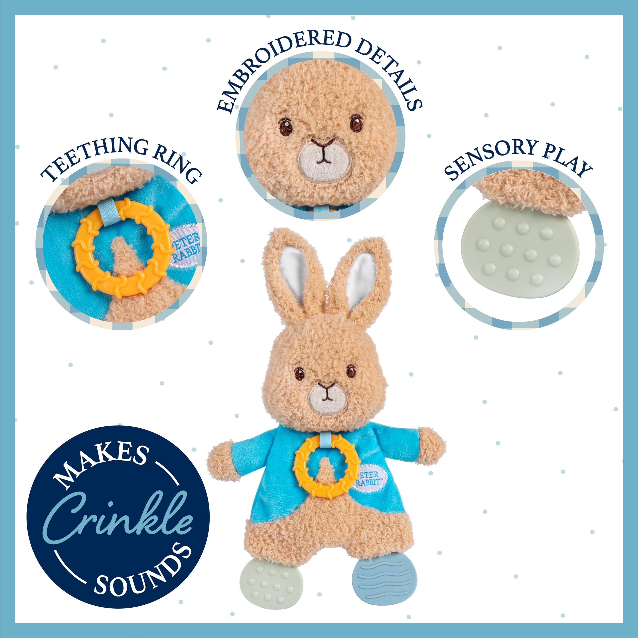 Amazon.com: KIDS PREFERRED Beatrix Potter Peter Rabbit Flat