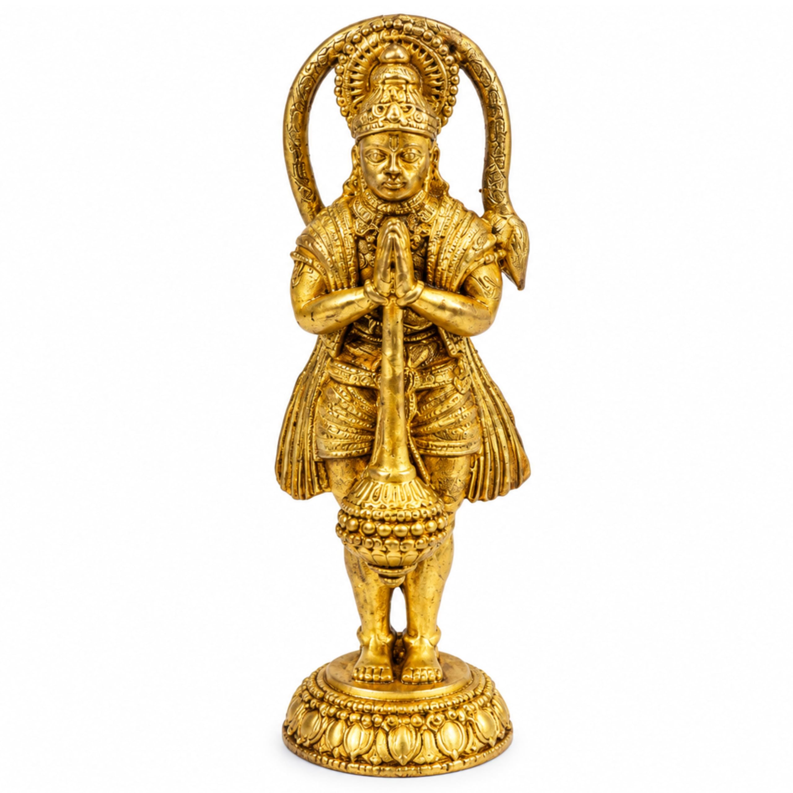 Photo 1 of Brass Small Hanuman Idol 1.75 Inch