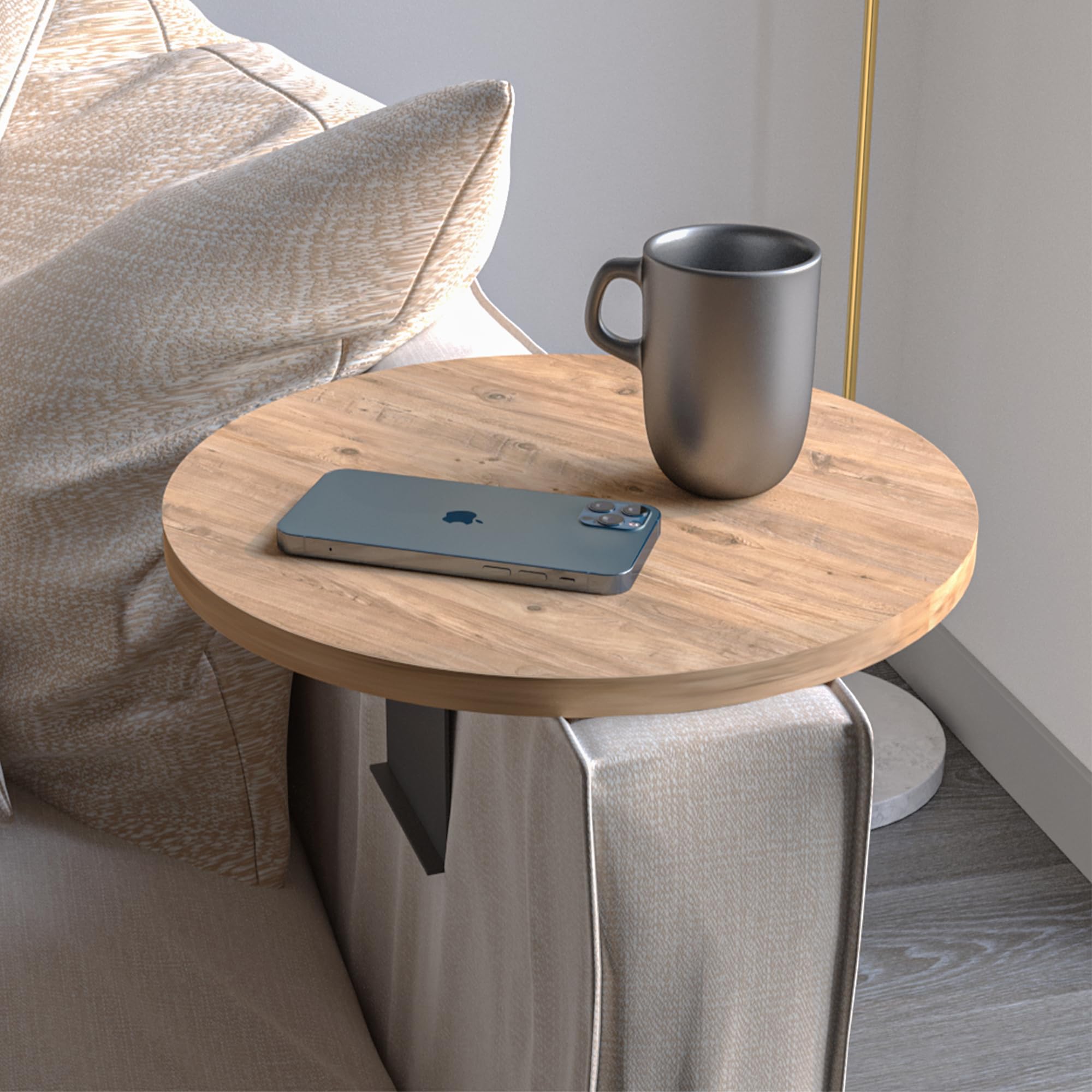 Tavolini Laterali Su Ruote, Tavolino Da Caffè, Moderno, Regolabile In Altezza Tavolino Laterale Legno Girevole A 360 Tavolo Per Laptop Per Divano Divano Letto Tavolo Da Divano Per Soggiorno 86851262